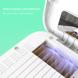 Saxophone Mouthpiece Cleaning UV Disinfection Box Sterilizing Reeds Sterilization Protection Case Holder for Musical Instrument