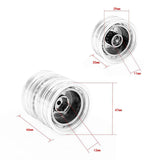 6Pcs Front And Rear Metal Hub Wheel Rim Set For 1/14 Tamiya RC Trailer Tractor Truck Car Upgrade Parts
