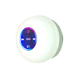 Portable Bluetooth Audio Ipx4 Waterproof Led Lights Bathroom Outdoor Large Suction Cup Can Be Adsorbed Wall Speaker