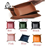 CRUSHER Leather Foldable Rollable Herb Rolg Valet Tray for Tobacco Pipe Tools Smoking Accessories