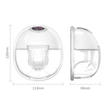 S32 Wearable for Breastfeeding Electric Breast Pump Hands FreeLow Noise with Memory Pause Functions 24mm Flange