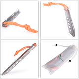 Boundelss Voyage Titanium Pegs Ultralight Stakes Pins Outdoor Accessories Heavy Duty Tent Nails