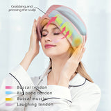 Electric Air Pressure Head Massager Heating Headband headscarf Head Airbag Massage Belt Scalp Deep Massage Headache Pain Relief