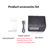 DG-503 Two-Way Radio Measuring Shortwave UV Segment Standing Wave Power Meter LCD Digital Display 1.6-60MHz