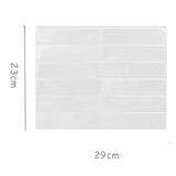 3pcs Self-adhesive 3D Wall Panel Peel and Stick Bacplash for Kitchen Waterproof Tile Sticker