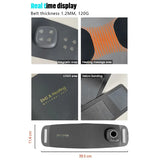 Heating EMS Abdominal Muscle Stimulator Electric Abs Trainer Training Gear Muscles Electrostimulator Fat Burn Fiess Equipment