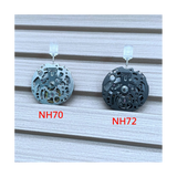 NH72/NH72A Skeletonized Mechanical Movement Black Metal 3 Hands Automatic Self-Winding Mechanism