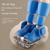 Electric Calnd Foot Massage hine Vibration Air Compression Heat Rolg Kneading Leg Beauty Massager
