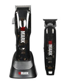 NEW WMARK NG-604 kit Professional Clipper Hair Trimmer 2 in 1 7000RPM+6500RPM With LED Display，with charge stand