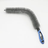 60CM Car Cleaning Tire Wheel Brush Wash Tool Small Long Handle Brush Microfiber Tyre Grille Engine Rim Brush Auto Cleaning Tool