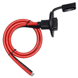 10AWG SAE 2 Pin Quick Disconnect Automotive Panel Extension Cable Screw Holes for Solar Panels Battrey Motorcycles Battery