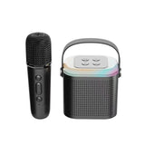 Microphone Karaoke hine Portable Bluetooth 5.3 PA Speaker System with 1-2 Wireless Microphones Home Family Singing New Mic