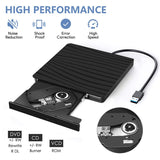USB 3.0/Type-C Slim External DVD RW CD Writer Drive Burner Reader Player Optical Drives For Laptop PC