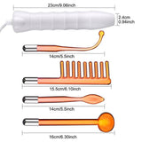 New design Portable Electrode Ozone Radio Massage Face Beauty Device Spa Salon Facial High Frequency Machine therapy stick