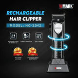 NEW WMARK NG-2042 Oil-head Clipper Usb Professional Rechargeable Hair Trimmers 6000/7000RPM