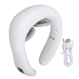 Cervical Spine Massager EMS Pulse Comfortable Body Feeling Multifunctional U Shaped  Shape Neck Massager for Pain Relief
