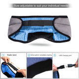 JINSERTA 2021 Wireless Stereo Bluetooth Earphone Sleep Mask Phone Headband Sleep Soft Earphones Sleeping Eye Mask Music Headset