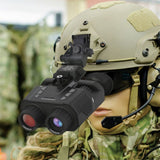 3D Night Vision Goggles Binoculars Rechargeable Flip-up Scope Weapons Grade Helmet Mounted