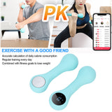 Fitness Dumbbell 150+ Popular Courses Intelligent Dumbbell Sensor Module 1.1lb for Beginners for Sports Lovers for Daily Use
