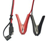 20PCS 300CM 14AWG Alligator Crocodile Clip to SAE Connector Release Quick Disconnect Car Solar Power Extension Cable