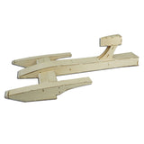 Wood Electric RC Air Speed Racing Boat Radio-Controlled DIY Building Kits Parts