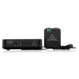 BEHRINGER ULM300LAV High-quality wireless Lavalier microphone optimized for speech applications with belt clip
