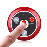 TD008 Wireless Caller Russian Version Call Button Hotel Chess and Card Restaurant Service Bell