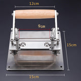 DIY Manual Leather Thinning & Skiving Tool for Belt Straps
