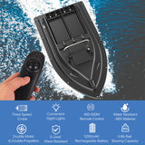 D16C 5200mAh Wireless Control Fishing Boat Double Bait Containers Fish Feeder Device with 400-500m Remote Range