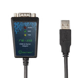 Converter USB 2.0 to RS-232 Male (9-pin) DB9 Serial Cable with FTDI Chipset support Win10
