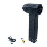 Handheld 500W Powerful Ducted Turbofan Jet Fan 50mm Brushless Motor High Power Dust Blower Keyboard Cleaning Tool
