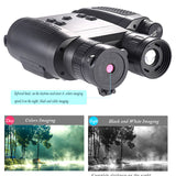 1080P Night Vision Binoculars 850nm Infrared HD 2X Digital Zoom Telescope Night Goggles Camera for Hunting Camping Surveillance