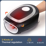Electric Heat Air Compression Massage Tool for Palm, Finger, and Acupoint. For Arthritis Pain Relief and Hand Beauty