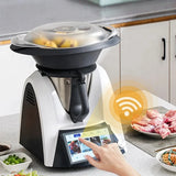 Smart Cooking Food Processor Thermo Mixer Blender with Recipes wifi cooking robot restaurant Coo WiFi /TFT Screen