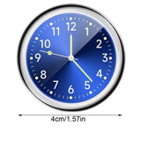 Auto Interior Automobile Portable Mini Clock Decoration Luminous Analog Watch Ornaments For Cars Trucks RVs
