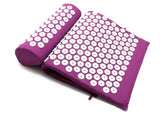 Acupressure Massage Pads Rug Acupuncture Mat+Pillow Back Neck Stress Relief Yoga Cushion Massager Relaxation