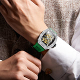 New 2022 Diamond Watch Men Brand ONOLA Luxury Automatic Mechanic Fashion Watches Man Waterpoor Montres Pour Hommes Clock