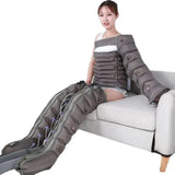 Breathable 6-Cavity Electric Air Compression Leg Massager Wraps Arm Waist Foot Massage Promote Blood Circulation Relieve Pain