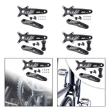 Bicycle Waterproof Chainring Set Crank Arm for Trekking Bike Mountain Road Bikes Repair Replacement