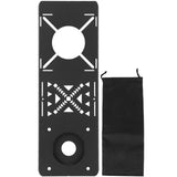 Spider Outdoor Furnace Board with Storage Bag - Camping Stove Table Plate for Electric Water Dispenser