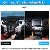 Center Console Air Conditioning Outlet Panel Decorative Frame for Toyota Tundra- 2014-2020, ABS Carbon Fiber
