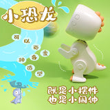 Bedside LED Kids Alarm Clock Children's Sleep Trainier Digital Display With Voice Control Cute Dinosaur Living Room Decor
