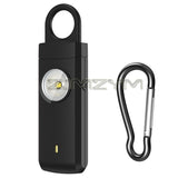 Self Defense Alarm LED Flashlight Keychain130dB Girl Women Security Protect Alert Wolf Personal Safety Outdoor Emergency