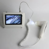 Portable charging 5 Inch LCD Screen Digital Skin Diagnosis System Hair Analyzer Analysis Scanner
