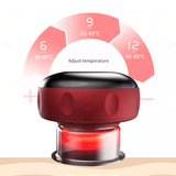 Smart Portable Heating Electric Cupping Therapy Massager Body Suction Scrapping Cupping Massage