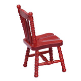 1/12 Dollhouse Miniature Wooden Desk Chair Set Dolls House Room Furniture Decor Accessories