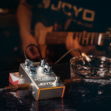 JOYO R-02 TAICHI Overdrive Pedal For Electric Guitar Low Gain Overdrive Pedal Effect Overload Tremolo Effector Musical Sound