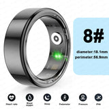Men Titanium Steel Shell Health Monitoring 3ATM Waterproof 100+ Sport Modes Smartring Women 2024 New Smart Ring Gift
