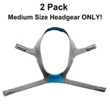 2-Pack Replacement Strap For N20 Nasal Pillow Mask, CPAP Headgear Compatible With N20, Adjustable Headband