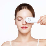 Heated Hot and Cold Eye Massager Wand Vibrating Massage Electric Wand for Dark Circles and Eye Puffiness Relive Fatigue